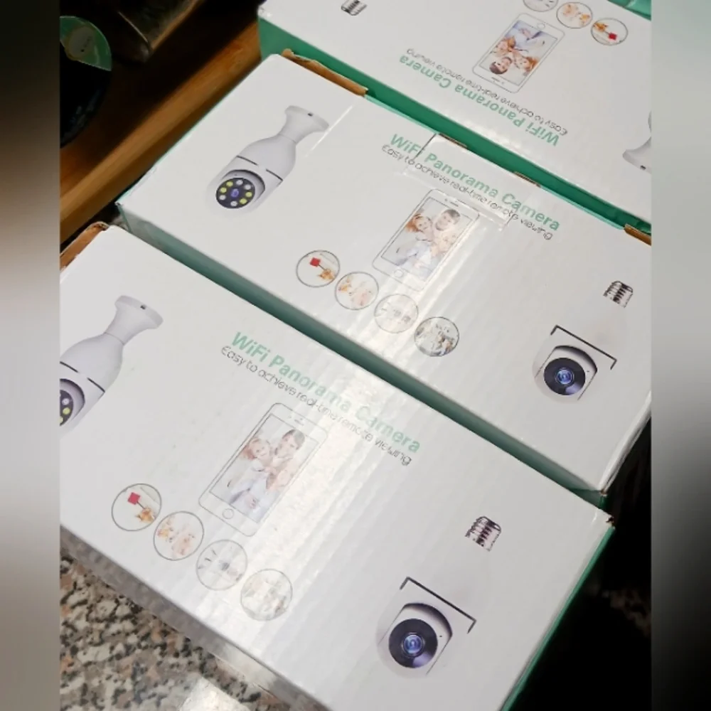 1pc HD 1080P Wifi E27 Light Bulb Camera.
